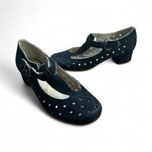 See By Chloe Black Suede Mary Janes size 7 / 37
